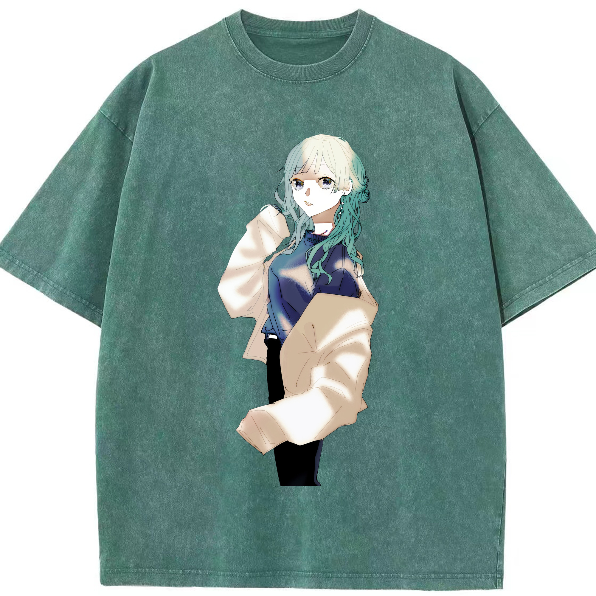 （画像用） 呪術廻戦 Jujutsu Kaisen 綿100% ヴィンテージ風 半袖Tシャツ（フロントプリント）